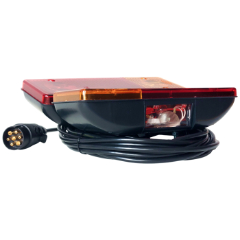 ŚWIATŁA LAMPY ZESTAW PRZYCZEPA ROLNICZA CIĄGNIK 7P